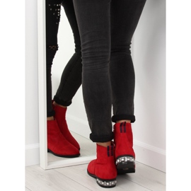 Rojo Botas rojas de mujer 168-176 Rojo 6