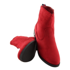 Rojo Botas rojas de mujer 168-176 Rojo 2