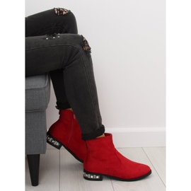 Rojo Botas rojas de mujer 168-176 Rojo 5