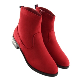 Rojo Botas rojas de mujer 168-176 Rojo 7