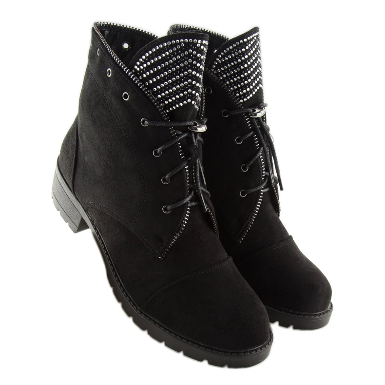 Trabajadores negros para mujer GF055 Negro 2