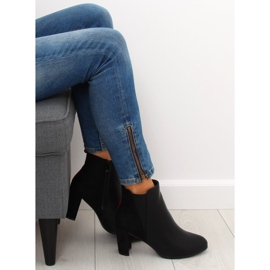 Botas negras de tacón A5580 Black negro 1