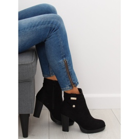 Botas negras de tacón BK3233 Black negro 6