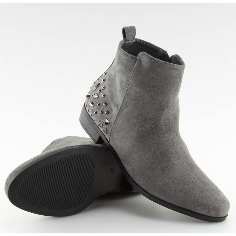 Botas grises Jodhpur MB188-112 Gris 1 Botas grises Jodhpur MB188-112 Gris 1