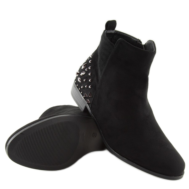 Negro Botas Jodhpur MB188-112 Negro 1 Negro Botas Jodhpur MB188-112 Negro 1