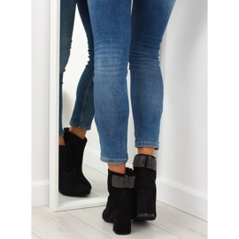 Botas negras de tacón Z199 Black negro 5