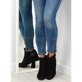 Botas negras de tacón Z199 Black negro 1