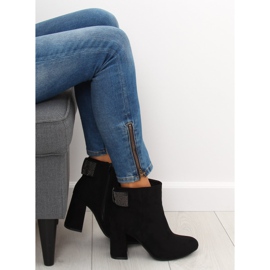 Botas negras de tacón Z199 Black negro 2