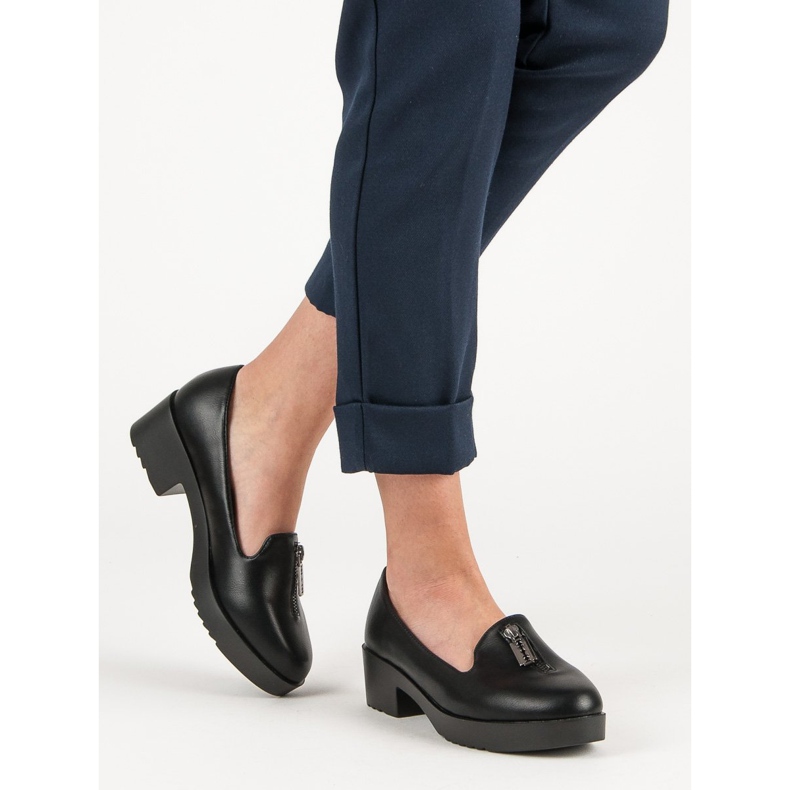 Comer Zapatos negros de tacón 2