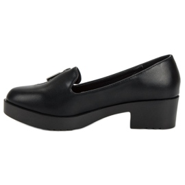Comer Zapatos negros de tacón 7