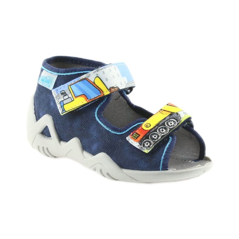 Befado zapatillas sandalias calzado infantil 250P077 azul marino 1