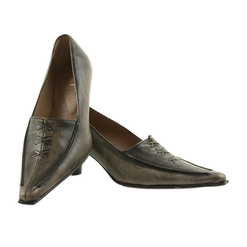 Salón de piel Eksbut 559 gris 2