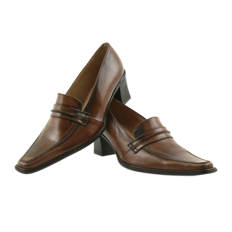 Zapatos de piel Eksbut 864 marrón 2