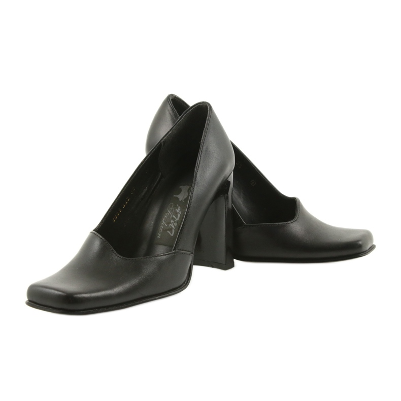 Salón de piel Atut 988 negro 2