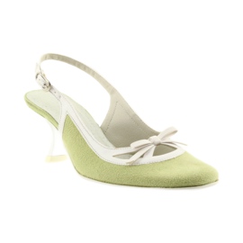 Sandalias de mujer Ajaks B-5 verde 1 Sandalias de mujer Ajaks B-5 verde 1