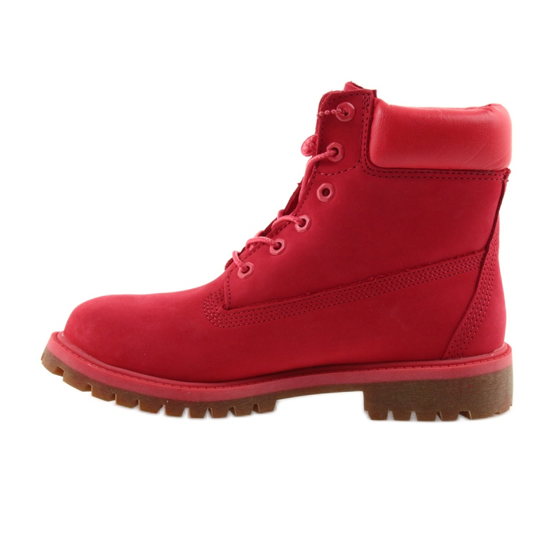 Timberland PREMIUM IMPERMEABLE DE 6 PULGADAS rojo 2