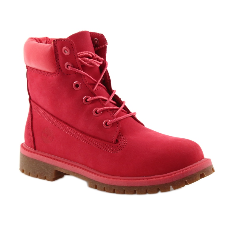 Timberland PREMIUM IMPERMEABLE DE 6 PULGADAS rojo 1