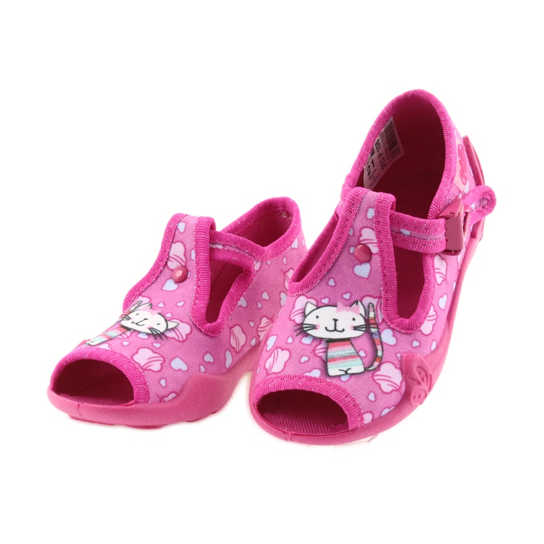 Zapatillas befado zapatos para niños 213P108 azul rosado 4