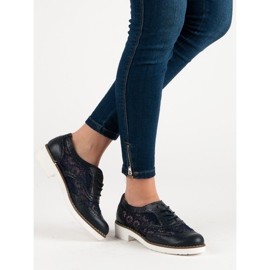 Fama Zapatos con cordones azul 2 Fama Zapatos con cordones azul 2