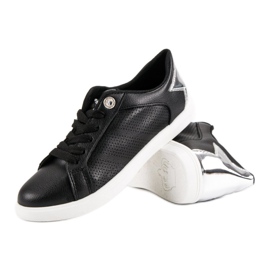 Zapatos deportivos bajos negro gris 5