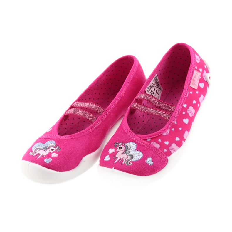 Befado zapatos para niños bailarinas zapatillas 116X237 rosado 3