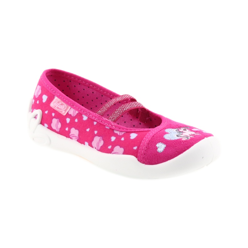 Befado zapatos para niños bailarinas zapatillas 116X237 rosado 1