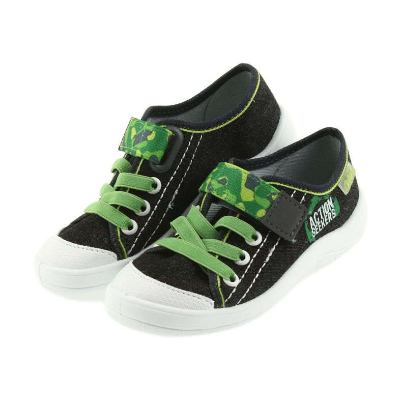 Befado zapatos para niños zapatillas zapatillas 251y102 negro verde 3 Befado zapatos para niños zapatillas zapatillas 251y102 negro verde 3