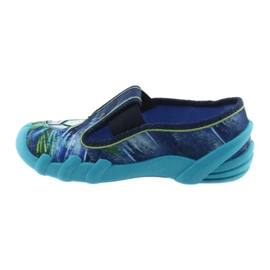 Zapato infantil befado zapatillas 290X180 azul verde azul marino 2