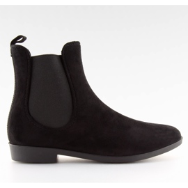 Botas de agua negras para mujer botas Jodhpur negras D61 Black II-GAT negro 1
