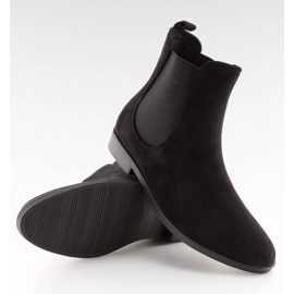 Botas de agua negras para mujer botas Jodhpur negras D61 Black II-GAT negro 2