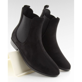 Botas de agua negras para mujer botas Jodhpur negras D61 Black II-GAT negro 3
