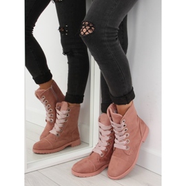 Botas Worker pink AB-8 Pink II-GAT rosado 5