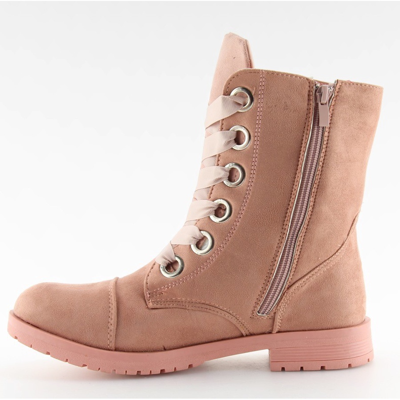 Botas Worker pink AB-8 Pink II-GAT rosado 1