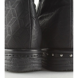 Botas negras de mujer 228-PG Black II-GAT negro 1