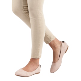 Cómodas bailarinas Vinceza rosa 2