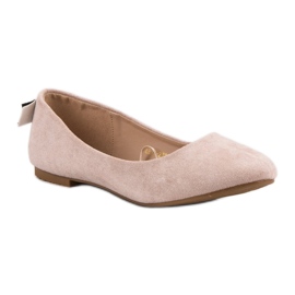 Cómodas bailarinas Vinceza rosado 3