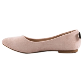 Cómodas bailarinas Vinceza rosado 4