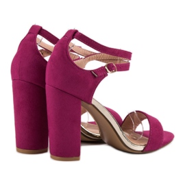Sandalias VINCEZA violeta 4