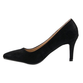 Zapatos de tacón Vinceza con purpurina negro 6