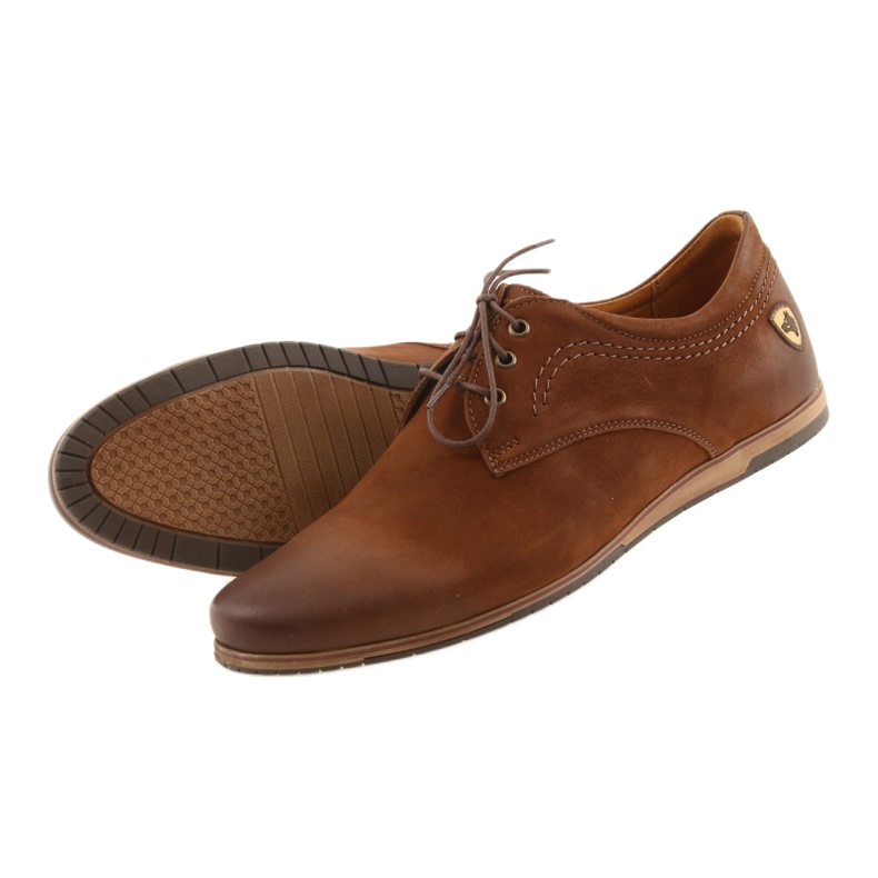 Zapatillas deportivas de hombre de corte bajo Riko 877 marrón 4