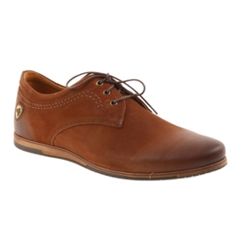 Zapatillas deportivas de hombre de corte bajo Riko 877 marrón 1