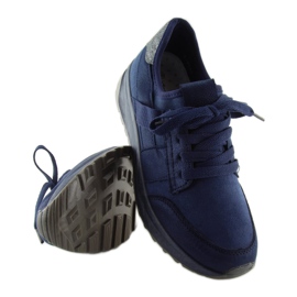 Zapatilla deportiva azul marino X-9733 Azul 1