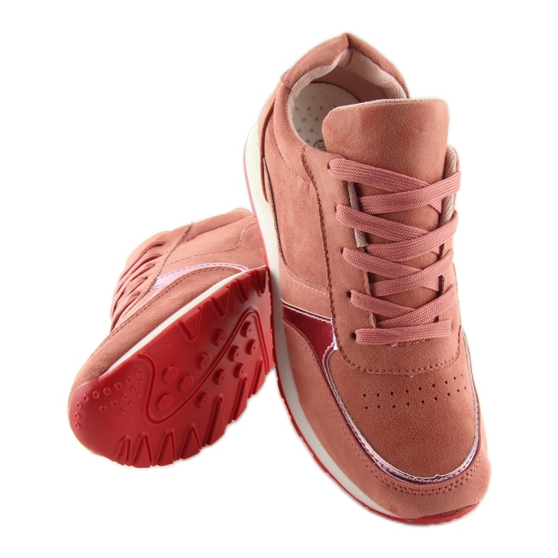 Pink LR88082 Zapatillas deportivas rosa 1