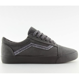 Zapatillas grises Vans B318-10 Dark Grey 5