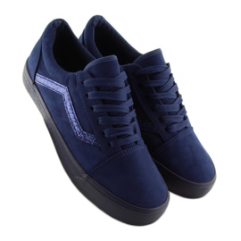 Azul marino Zapatillas Vans B318-10 Azul Oscuro 4