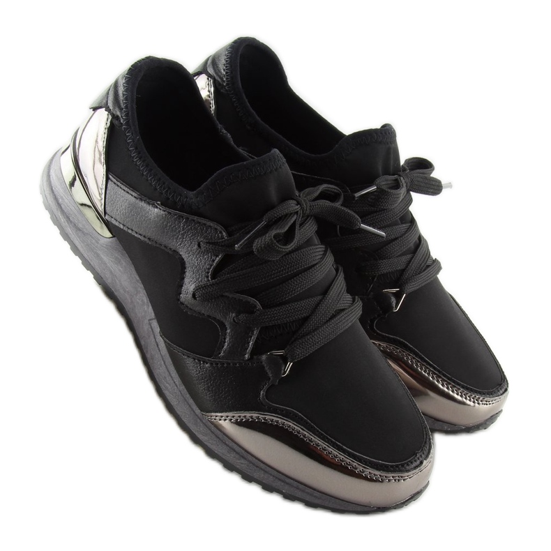 Zapatilla deportiva negra 6241 Negra negro 1 Zapatilla deportiva negra 6241 Negra negro 1