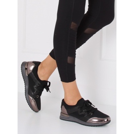 Zapatilla deportiva negra 6241 Negra negro 2