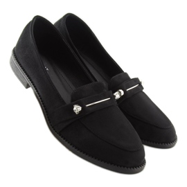 Mocasines de mujer negros 3117 Black 1