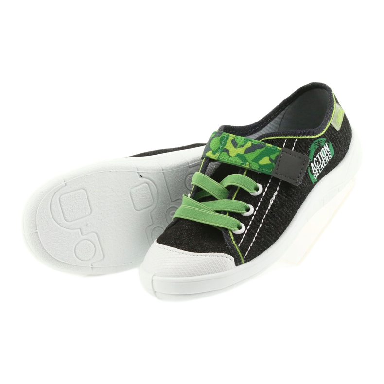 Befado zapatos para niños zapatillas zapatillas 251X102 negro 5