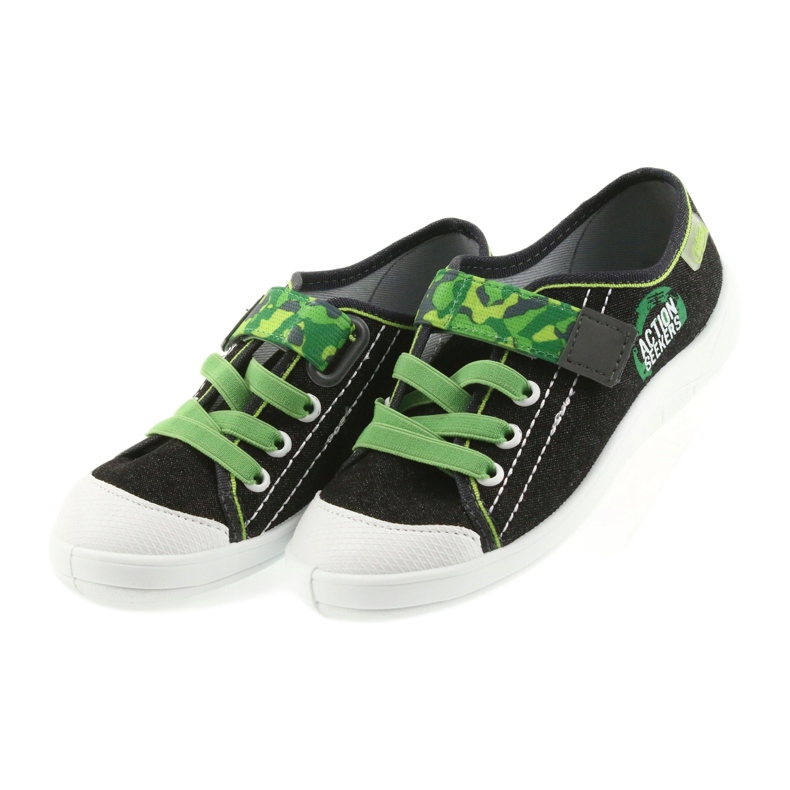 Befado zapatos para niños zapatillas zapatillas 251X102 negro 4
